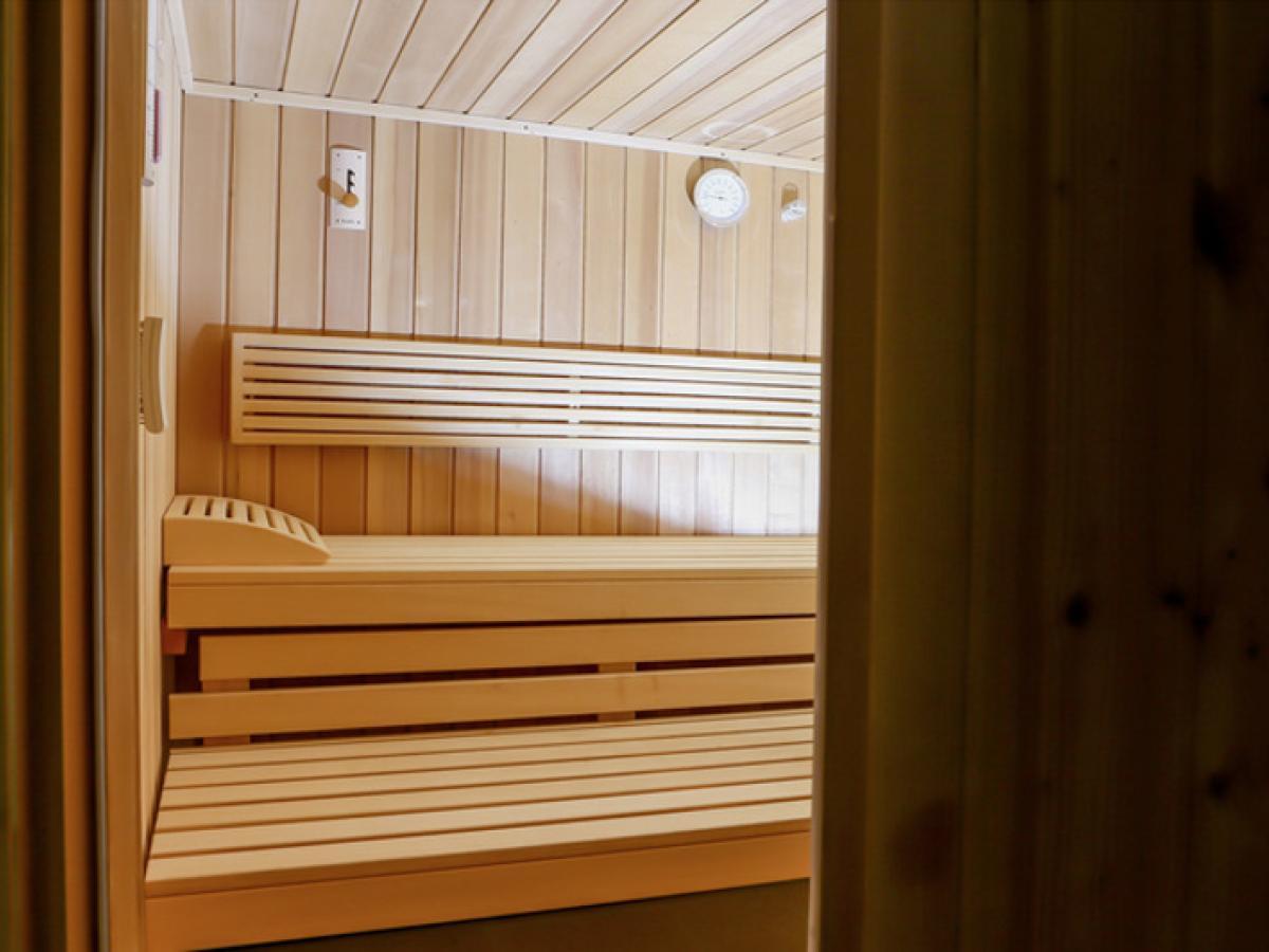 Sauna & Freizeitraum im Hotel Garni Madrisa im Brandnertal